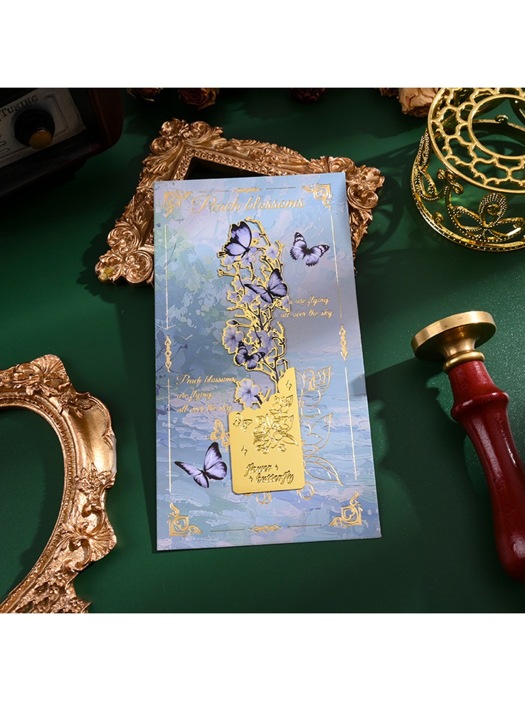 Novellea - Decorative Alloy Leaf Page Marker Bookmark Oria & Co