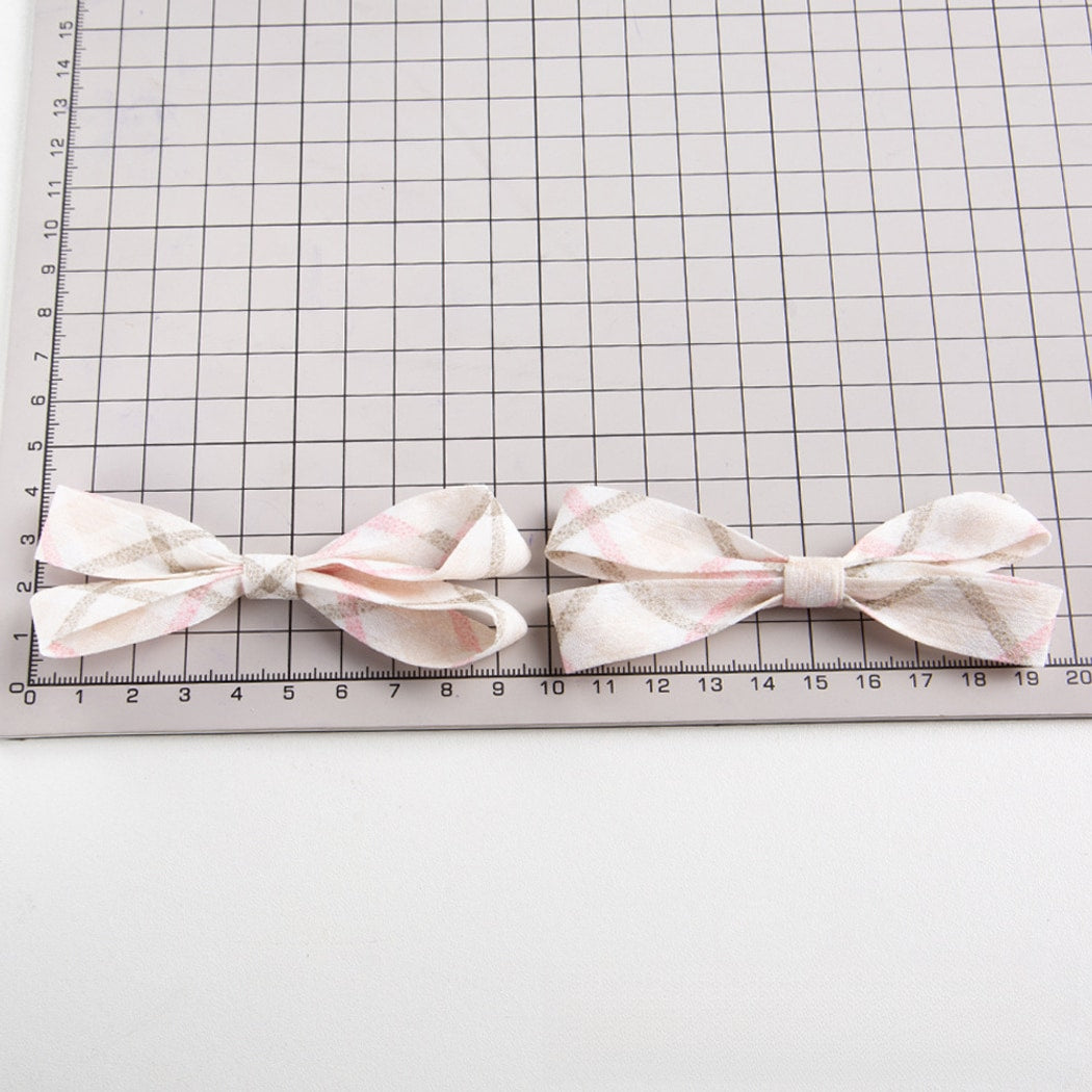 Chivy - Sweet Style Plaid Bow DIY Accessory