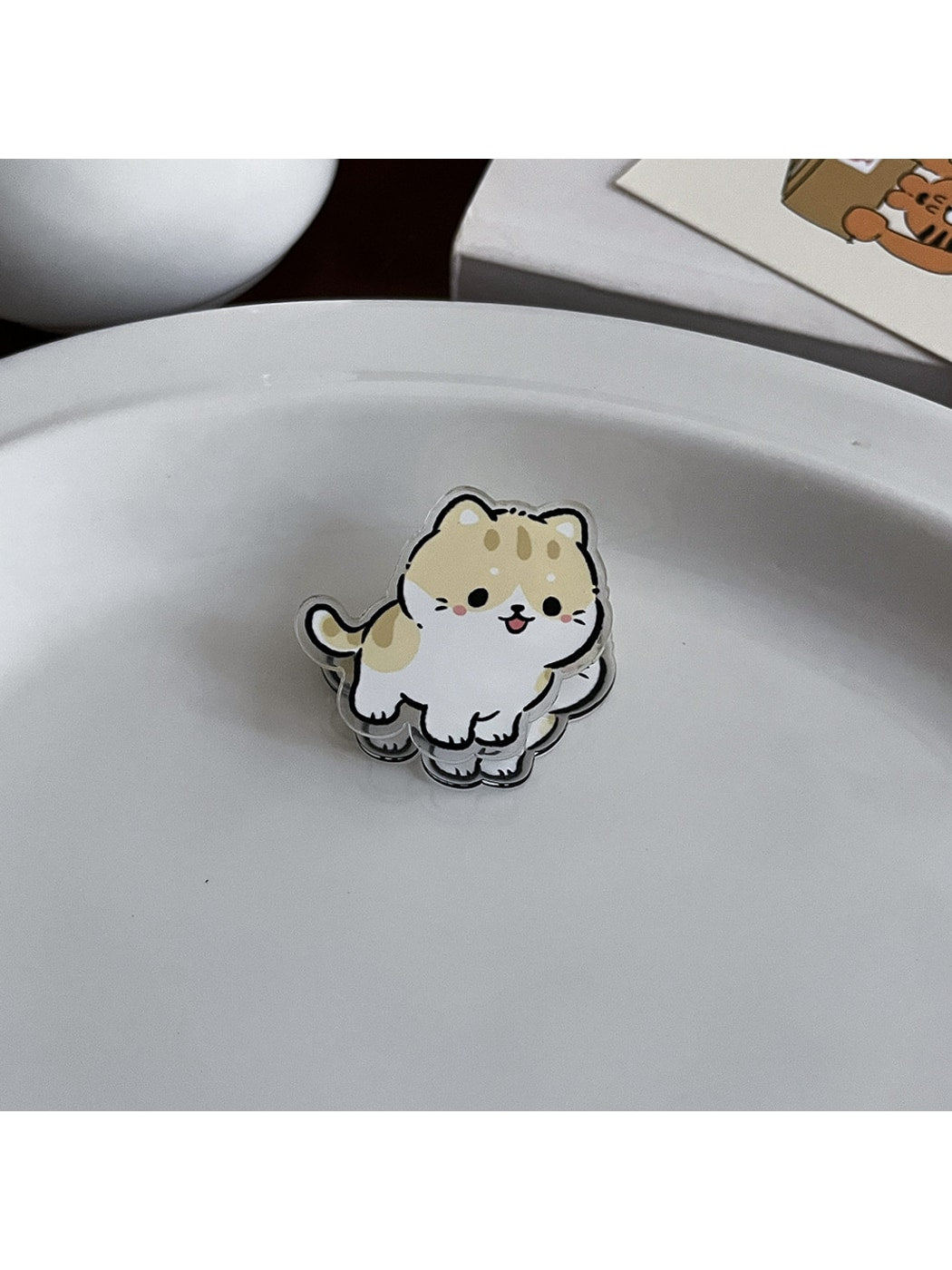 Clemi - Cute Cartoon Animal Acrylic Memo Planner Clip Oria & Co