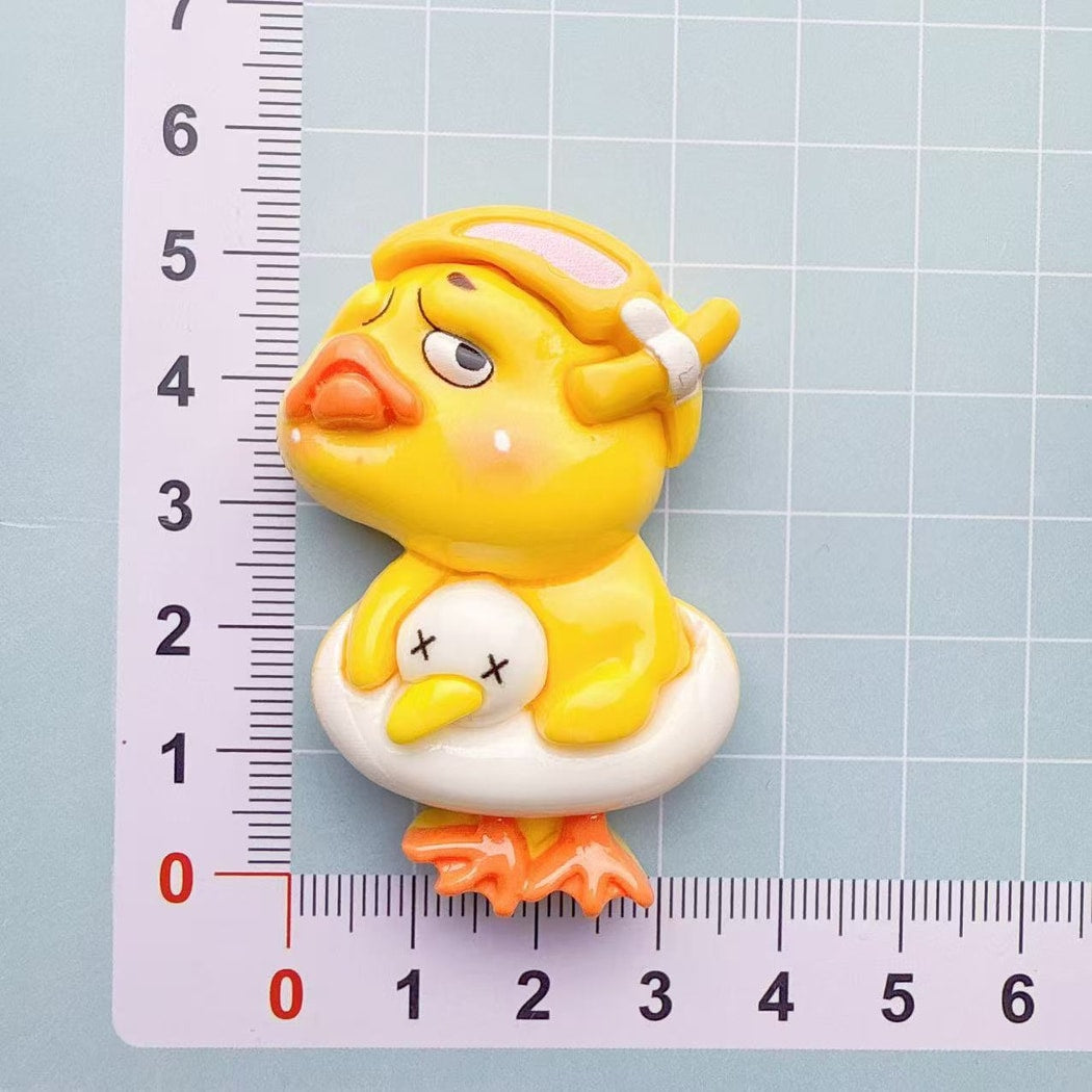 Chivy - Cartoon Plastic DIY Duck Embellishment Accessory