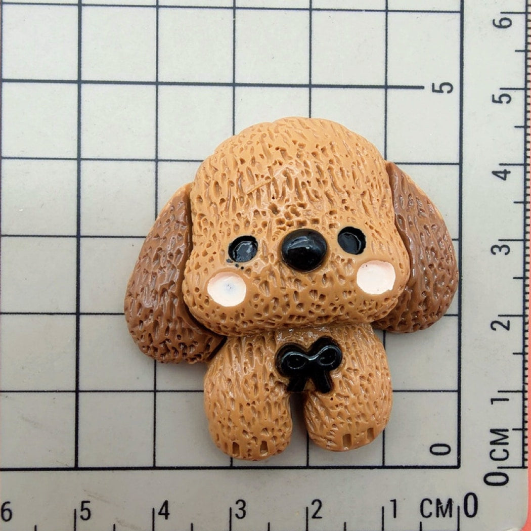 Chivy - Cartoon Dog Painted Style Plastic DIY Accessory