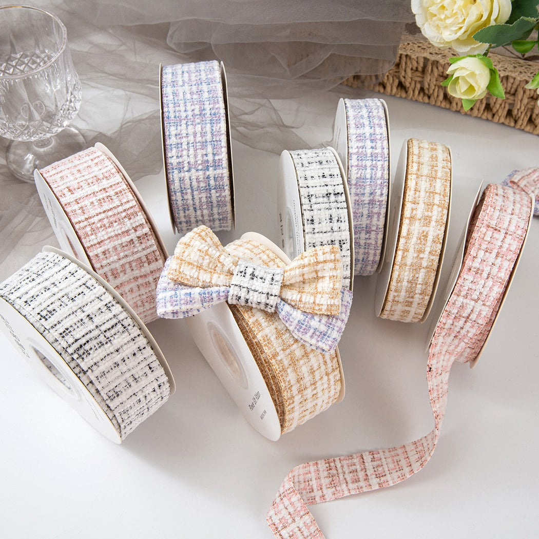 Rivora - DIY Straight Edge Polyester Woven Ribbon Trim