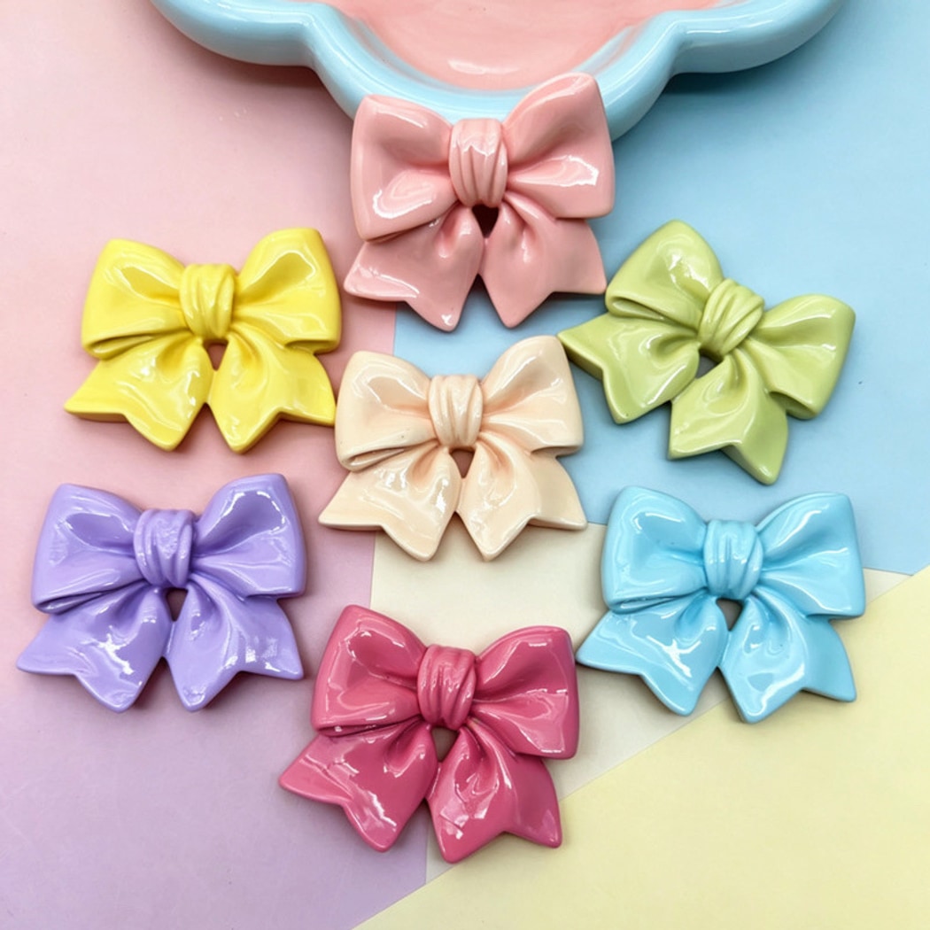 Chivy - DIY Glossy Plastic Bow Accessory