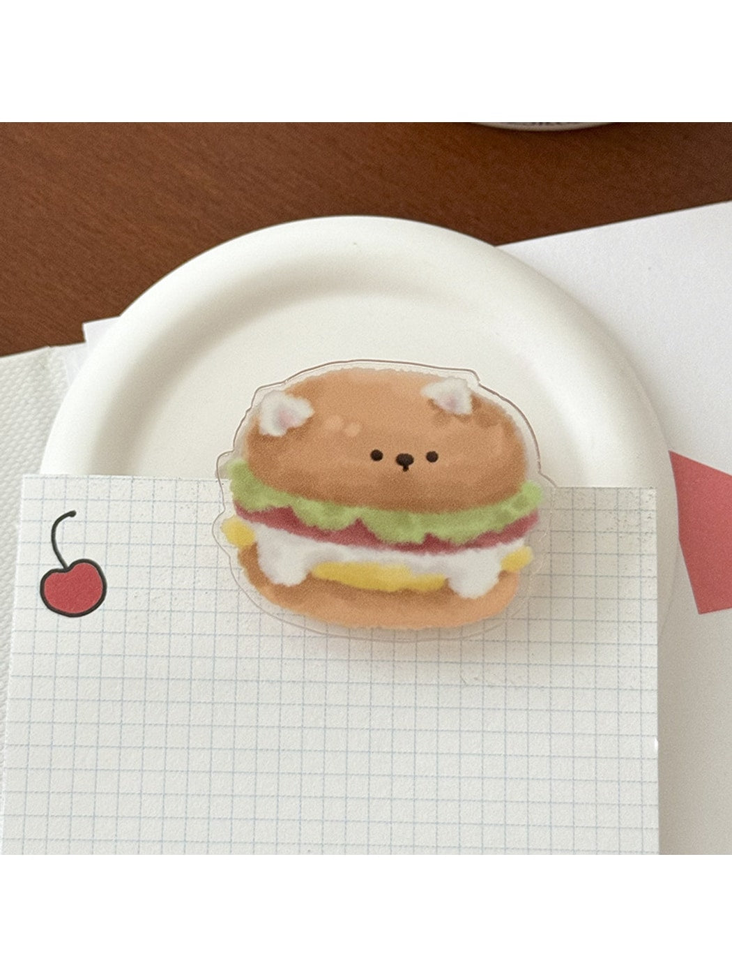 Clemi - Cute Acrylic Cartoon Snack Shape Planner Clip Oria & Co