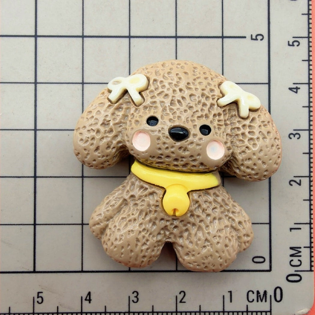 Chivy - Cartoon Dog Painted Style Plastic DIY Accessory