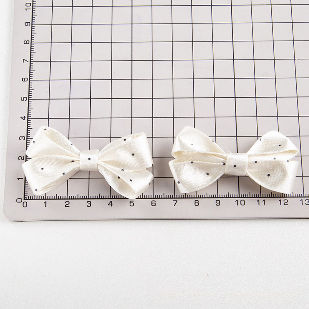 Chivy - Polka Dot Satin Bow DIY Accessory