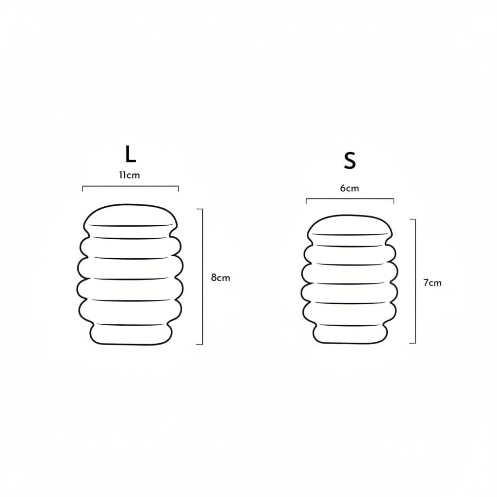 Guide des tailles du jouet pour chien Rub Jumpty Dumpty Image