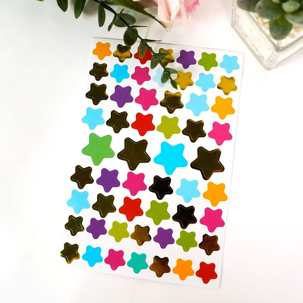 Lunira - Heart Colorful Decorative Sticker