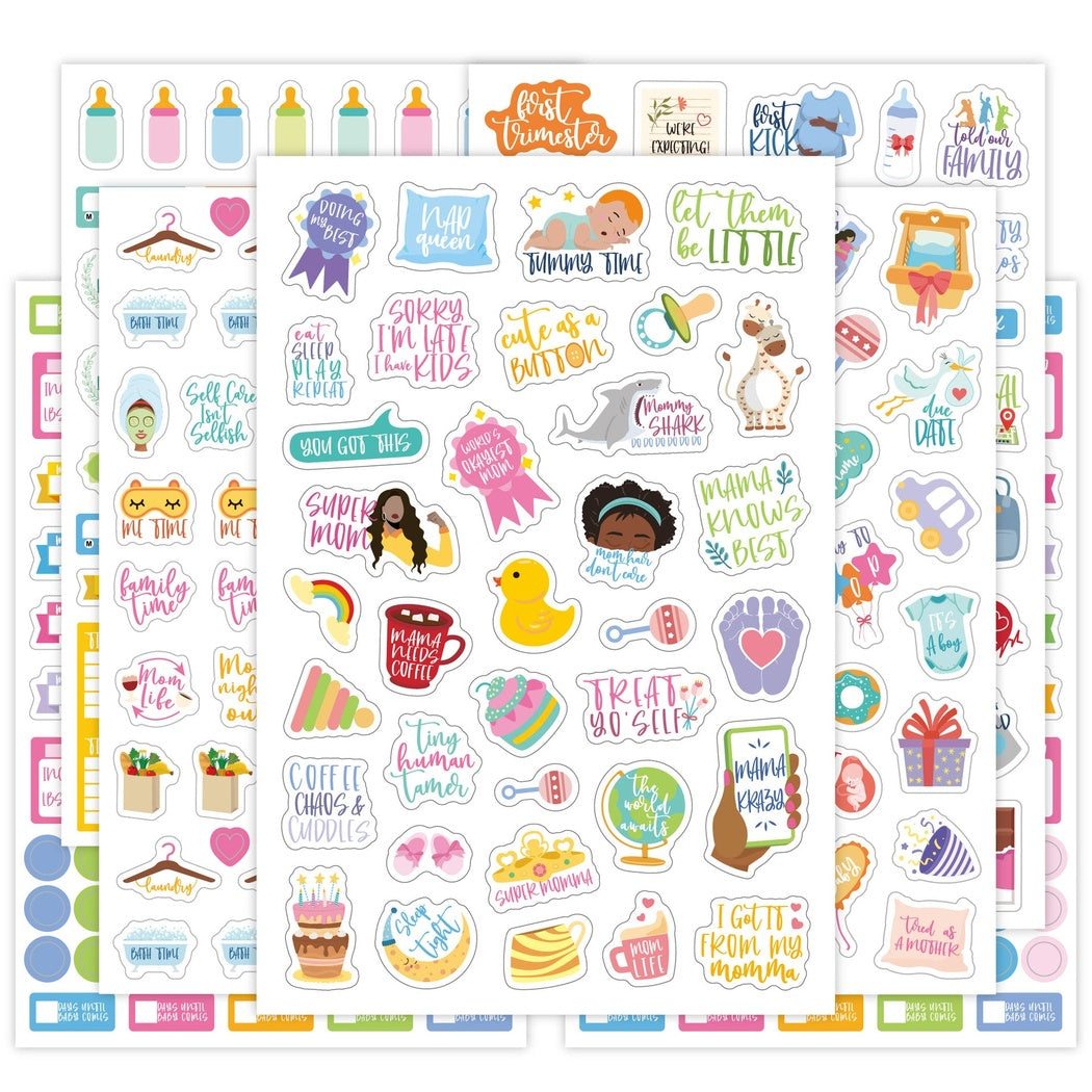 Lunira - Milestone Planner 250-Piece Sticker Pack