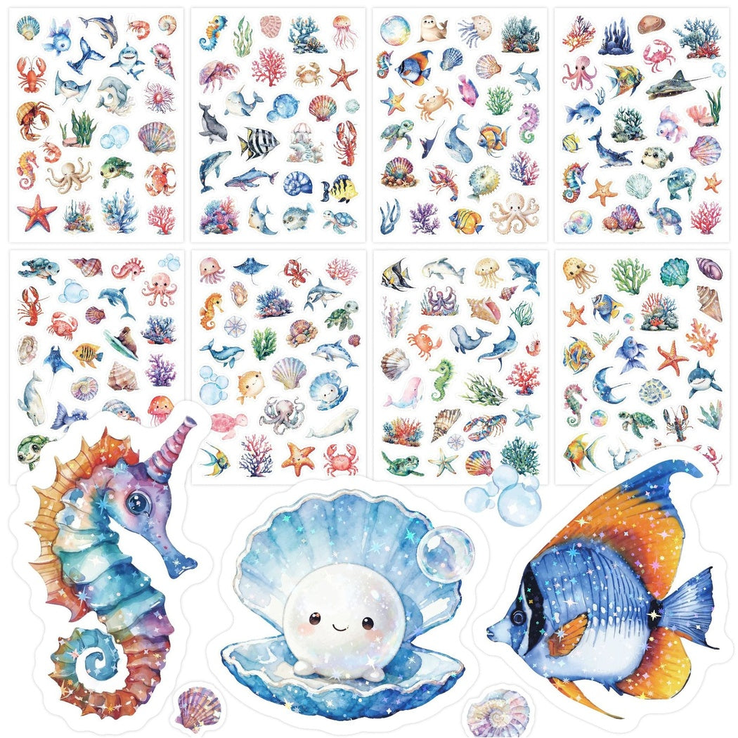 Lunira - Mermaid Ocean 198-Piece Sticker Pack