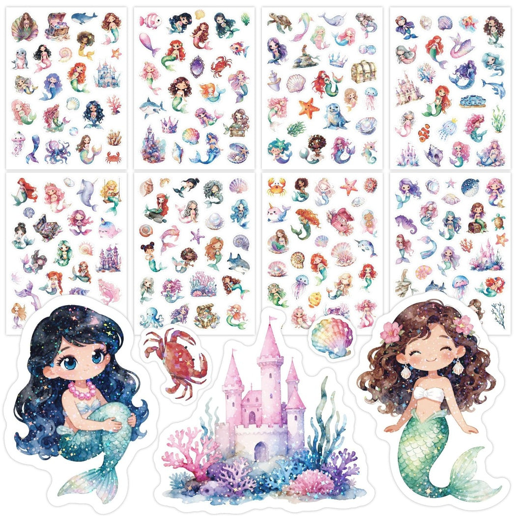 Lunira - Undersea Animal 198-Piece Sticker Pack