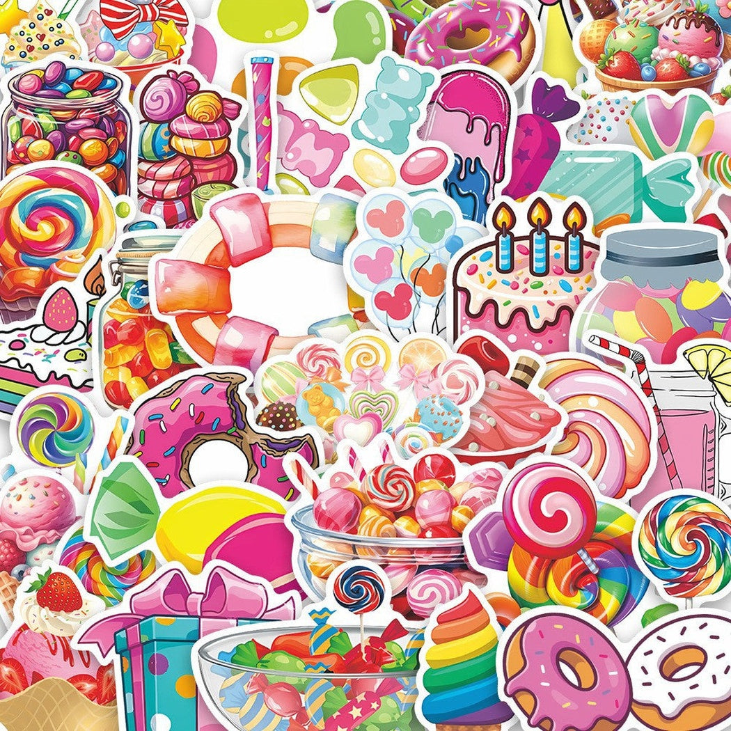 Lunira - Dessert Candy 50-Piece Sticker Pack