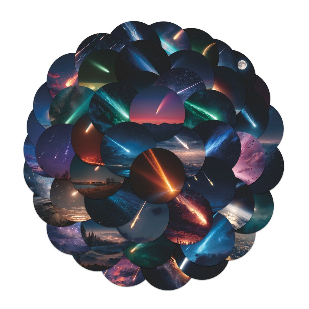 Lunira - Celestial Meteor 50-Piece Sticker Pack