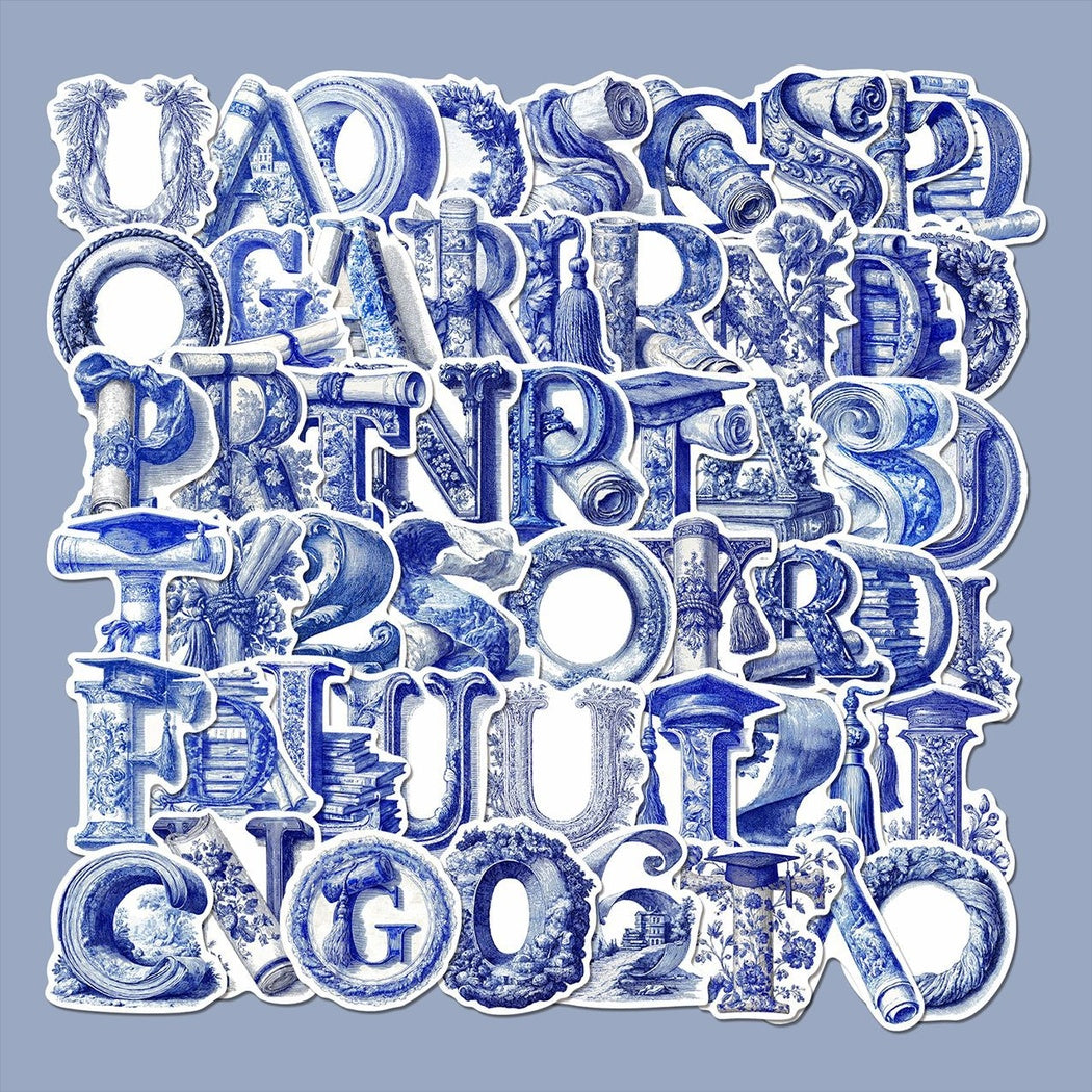 Lunira - Graduation Alphabet 53-Piece Sticker Pack