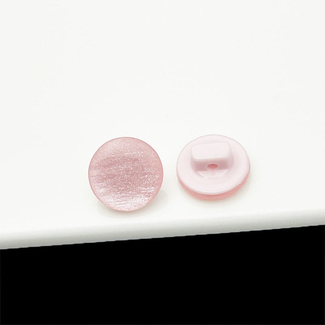 Bunli - DIY 10 Pack Pearlescent Glitter Round Shank Button