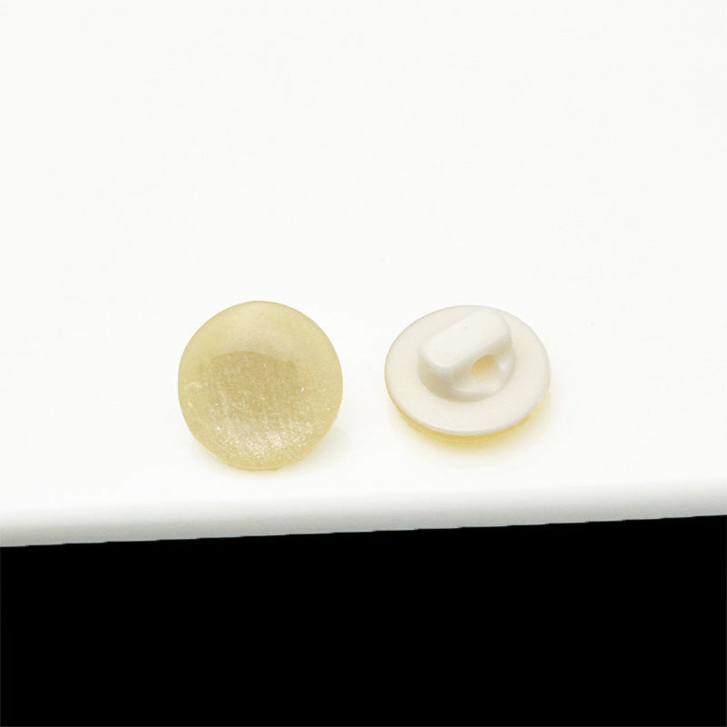 Bunli - DIY 10 Pack Pearlescent Glitter Round Shank Button