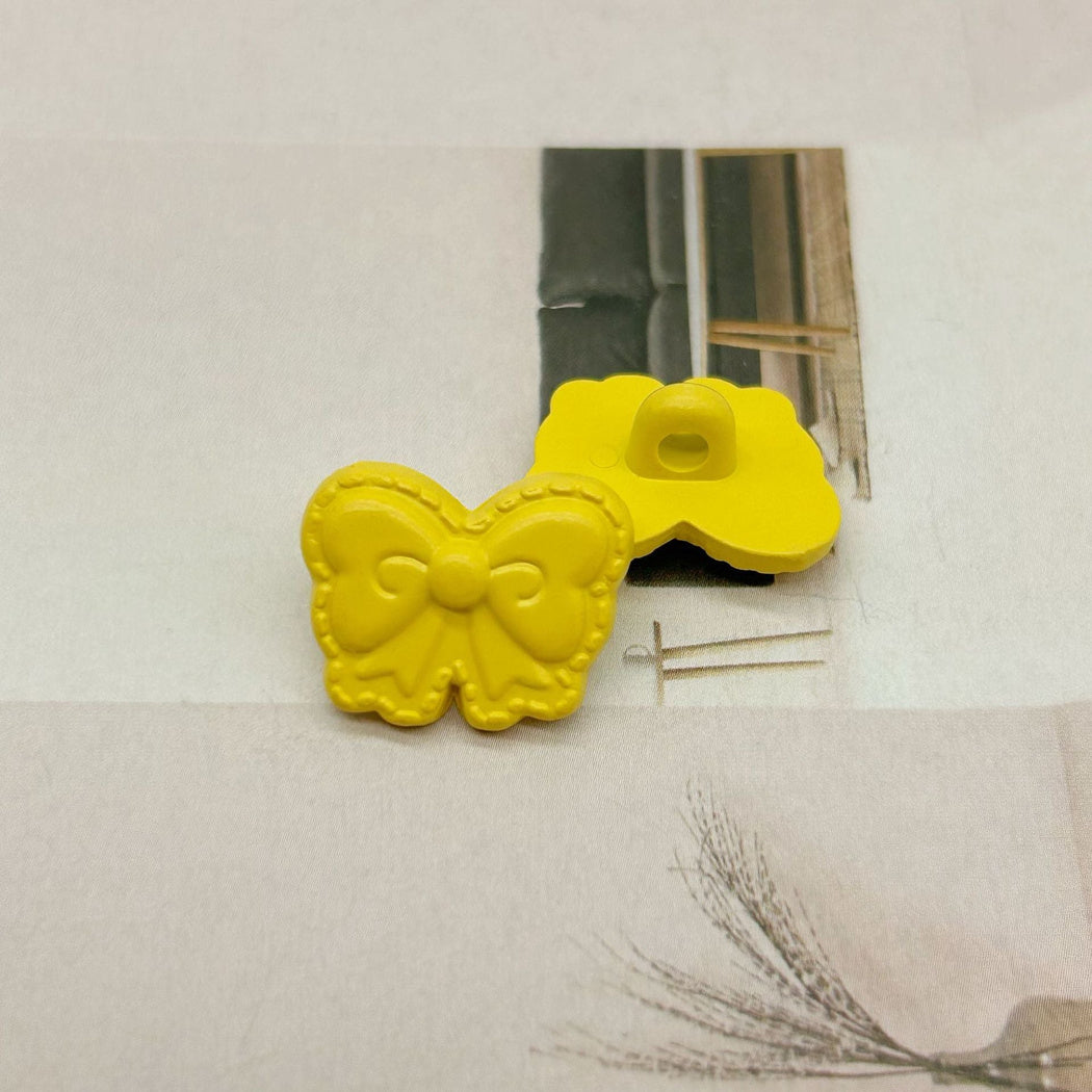 Bunli - DIY 10 Pack Bow-Shaped Two-Hole Button
