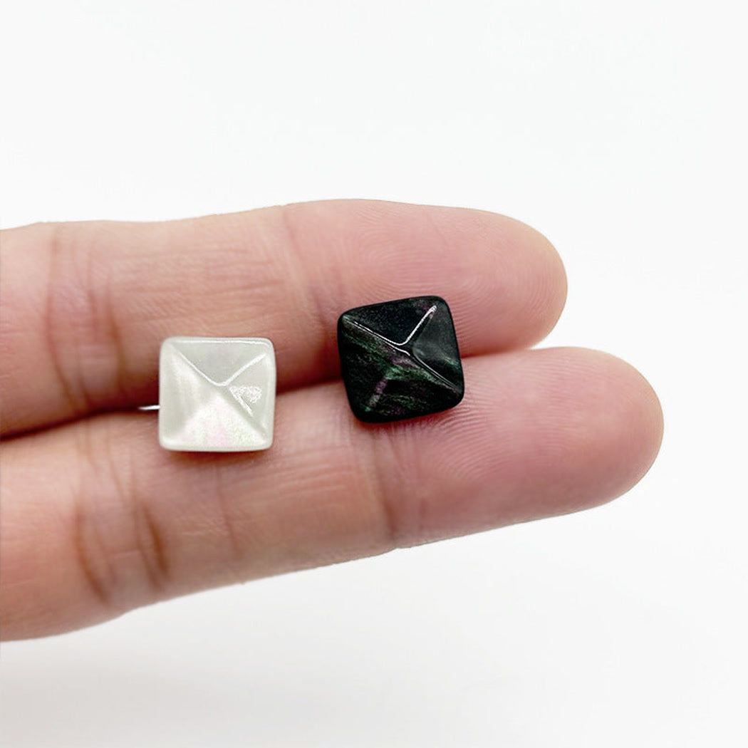 Bunli - DIY 10 Pack Pyramid Square Shank Button