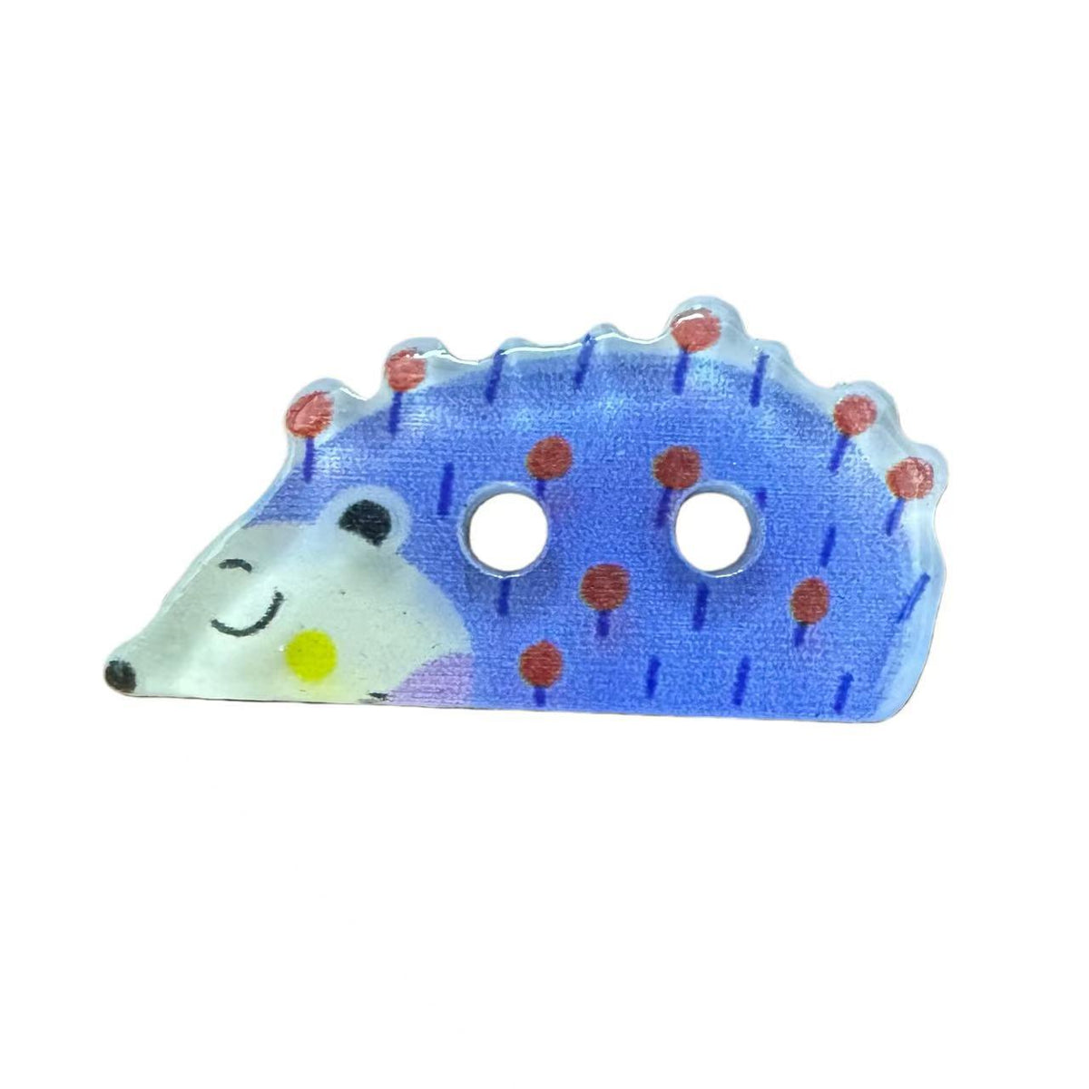 Bunli - DIY 10 Pack Hedgehog Two-Hole Button