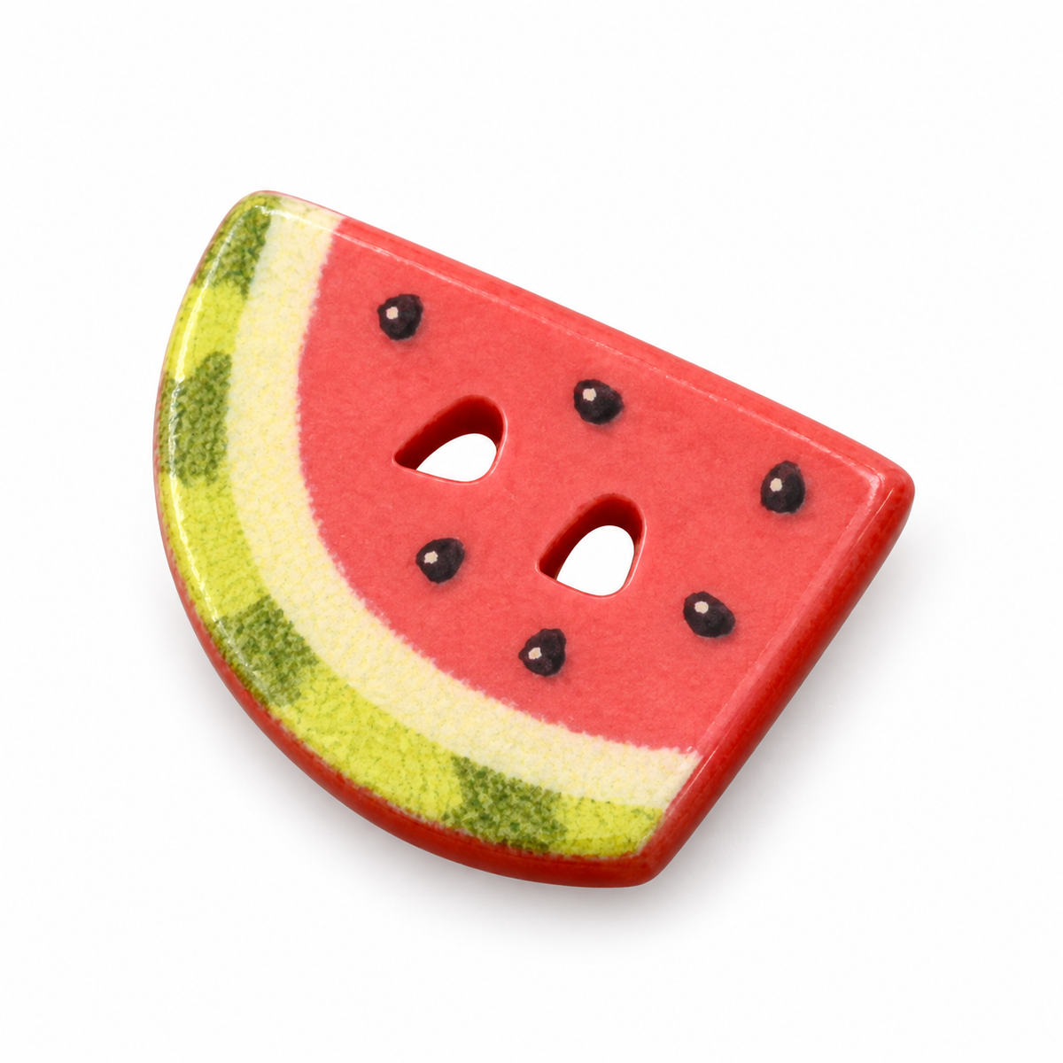 Bunli - DIY 10 Pack Cartoon Watermelon Two-Hole Button