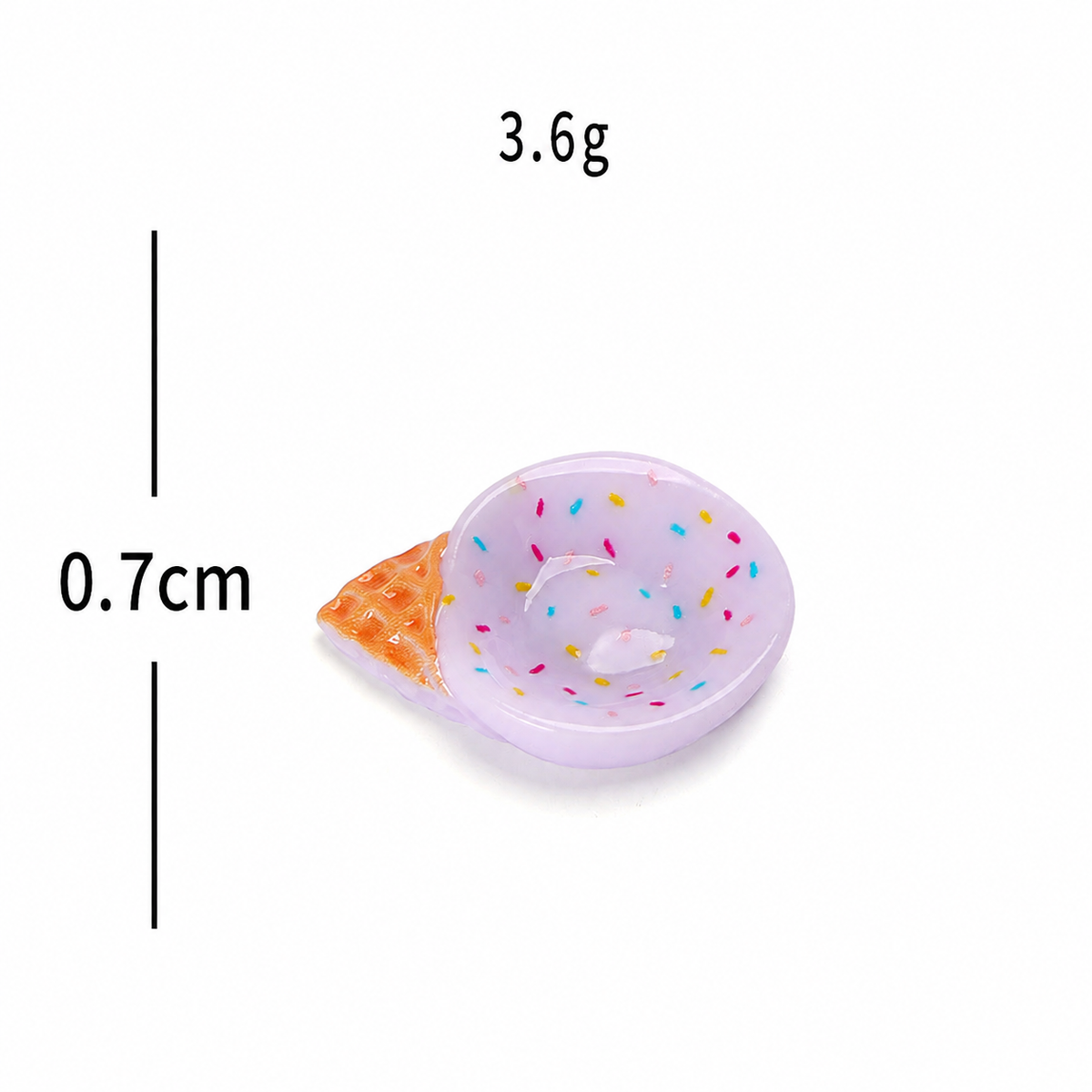 Objella - Food-Shaped Plate Miniature Ornament