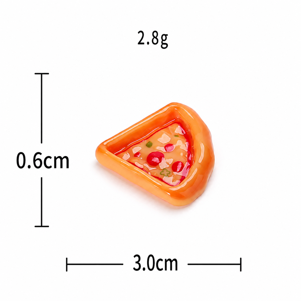 Objella - Food-Shaped Plate Miniature Ornament