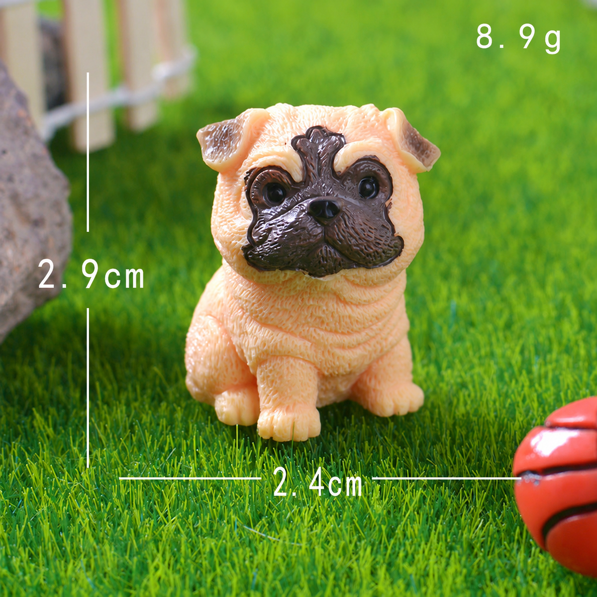 Objella - Painted Dog Breed Miniature Ornament