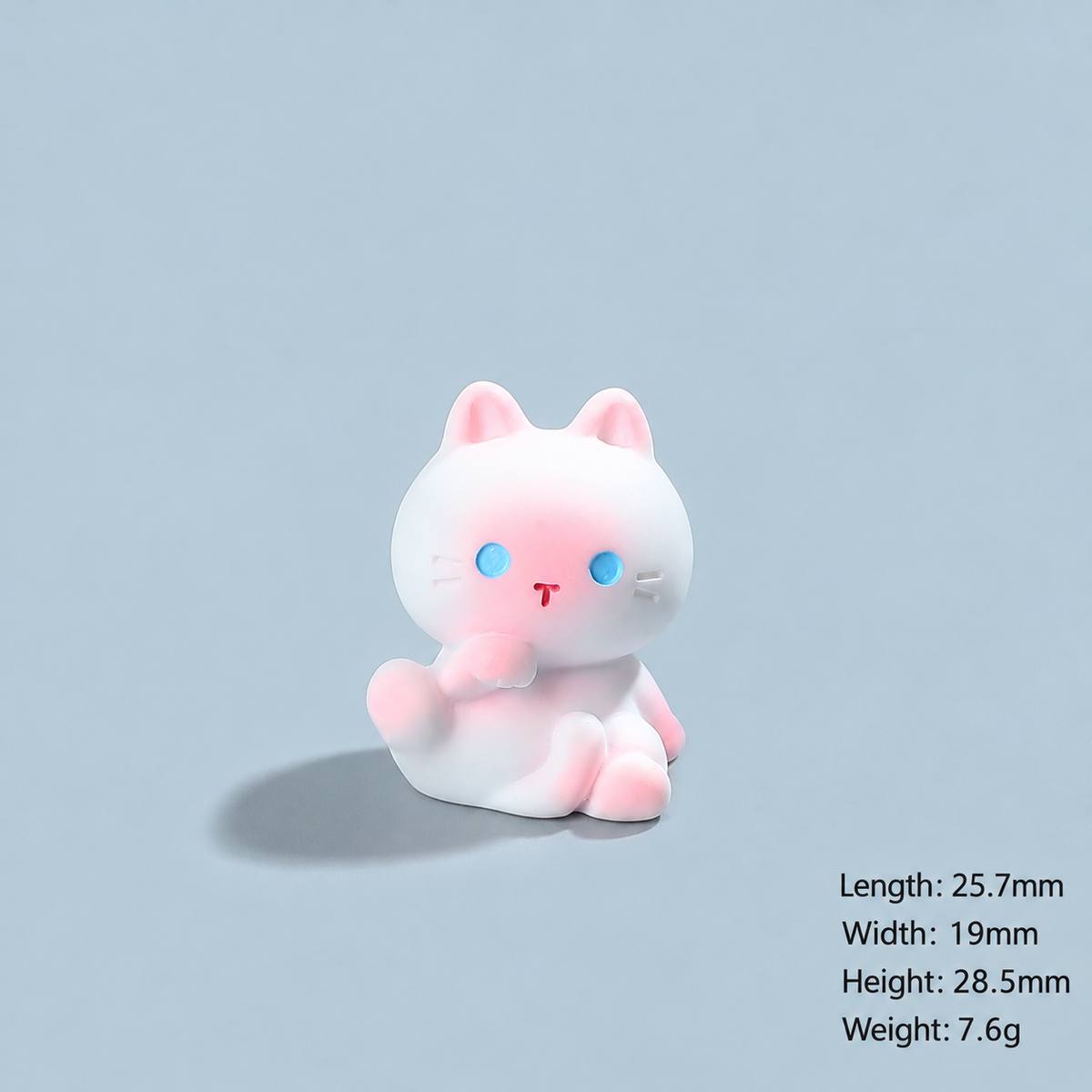 Objella - Pink Siamese Cat Miniature Ornament