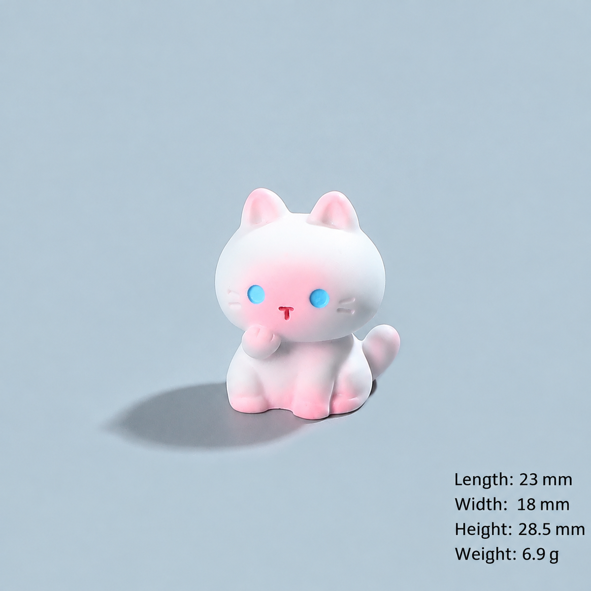 Objella - Pink Siamese Cat Miniature Ornament
