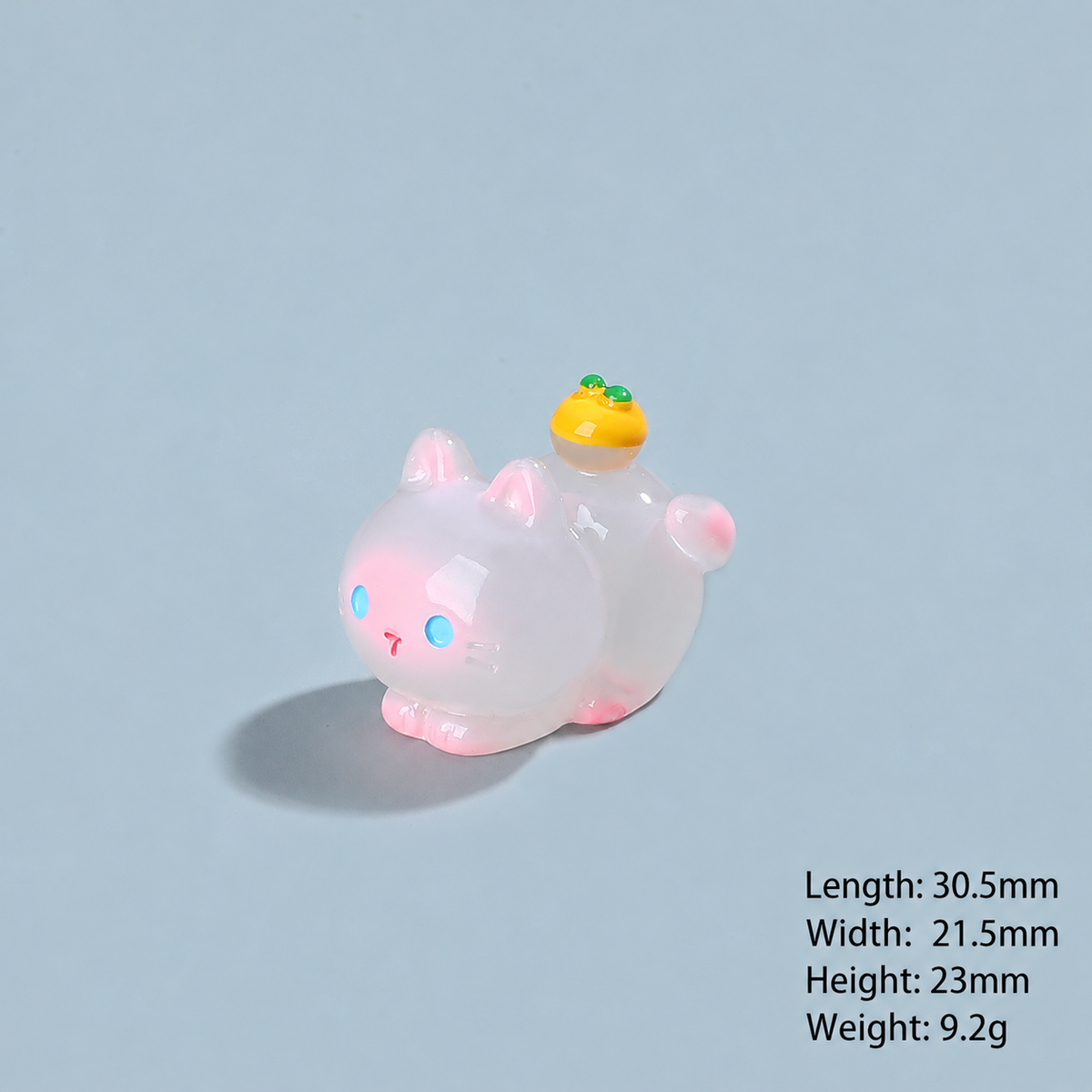 Objella - Glow Siamese Cat Miniature Ornament