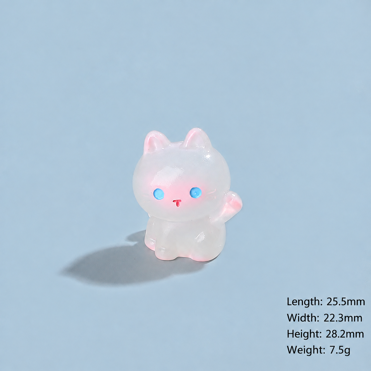Objella - Glow Siamese Cat Miniature Ornament
