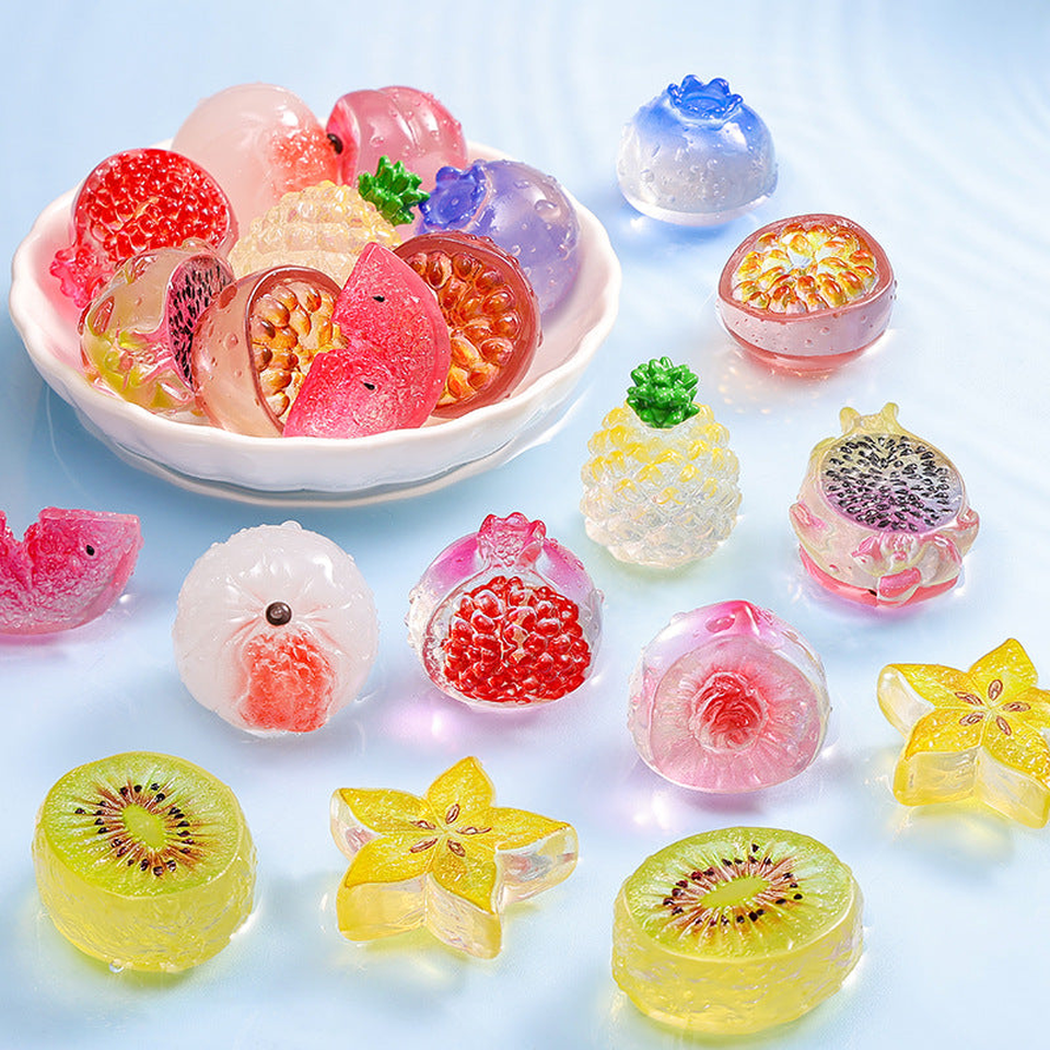 Objella - Colorful Tropical Fruit Miniature Ornament