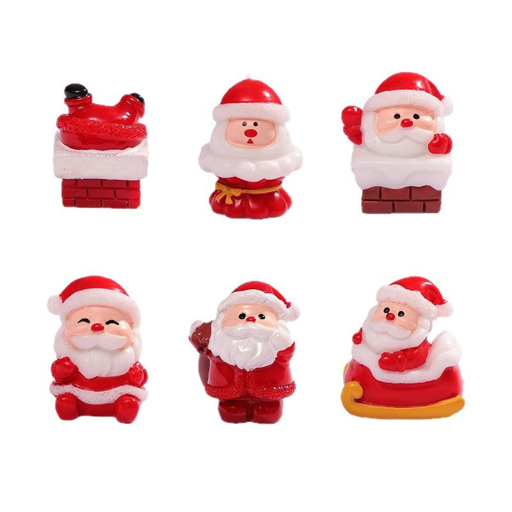 Objella - Festive Santa Pose Miniature Ornament