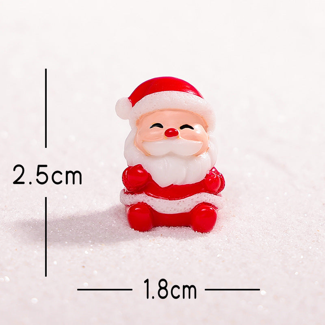 Objella - Festive Santa Pose Miniature Ornament