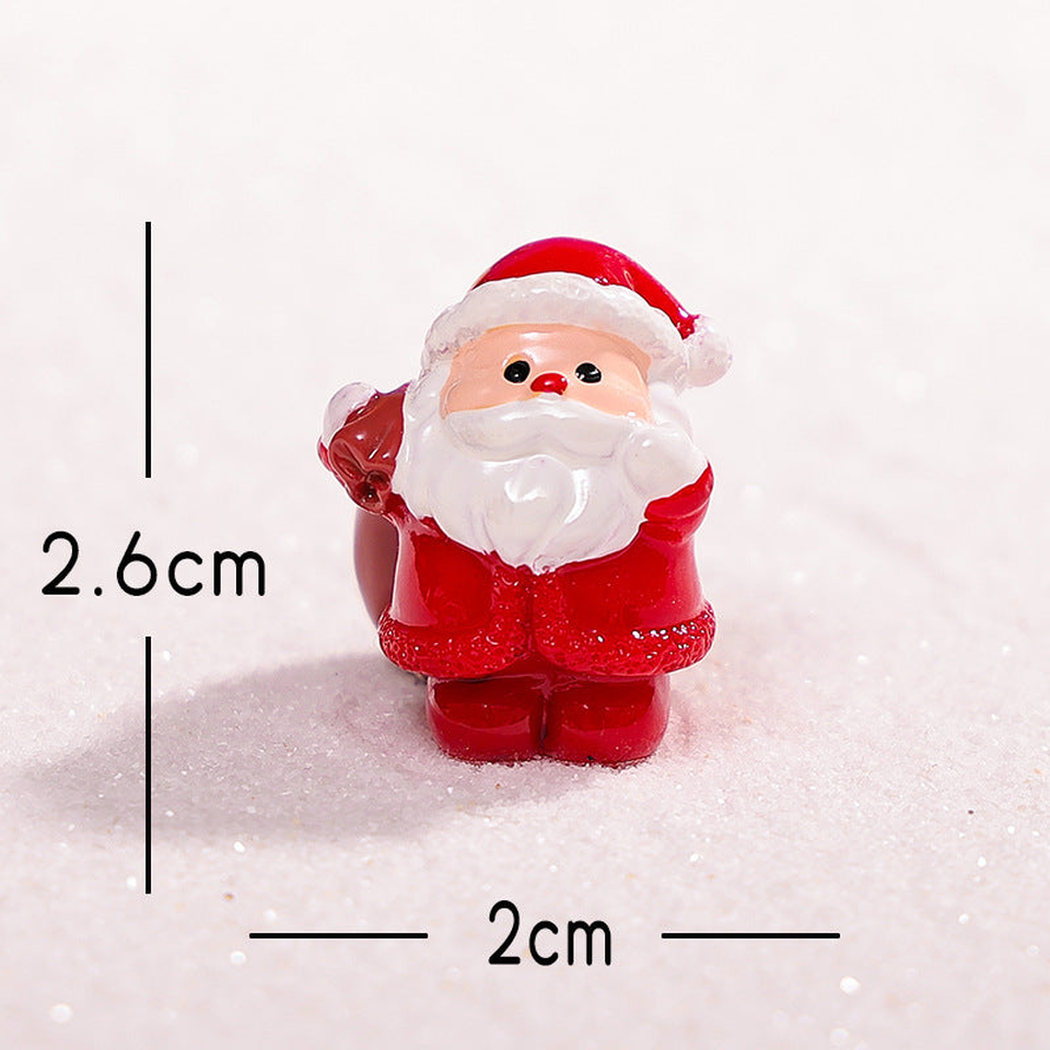 Objella - Festive Santa Pose Miniature Ornament