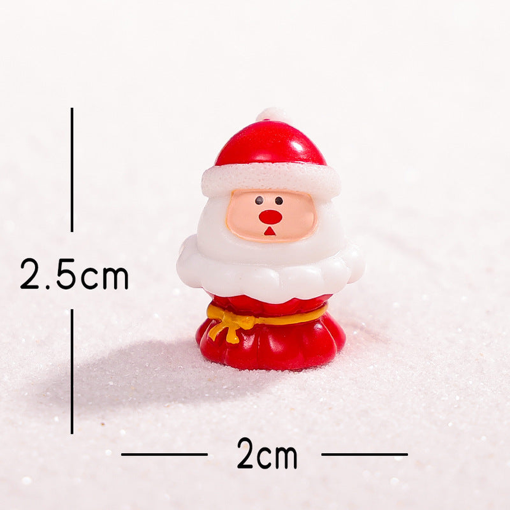 Objella - Festive Santa Pose Miniature Ornament