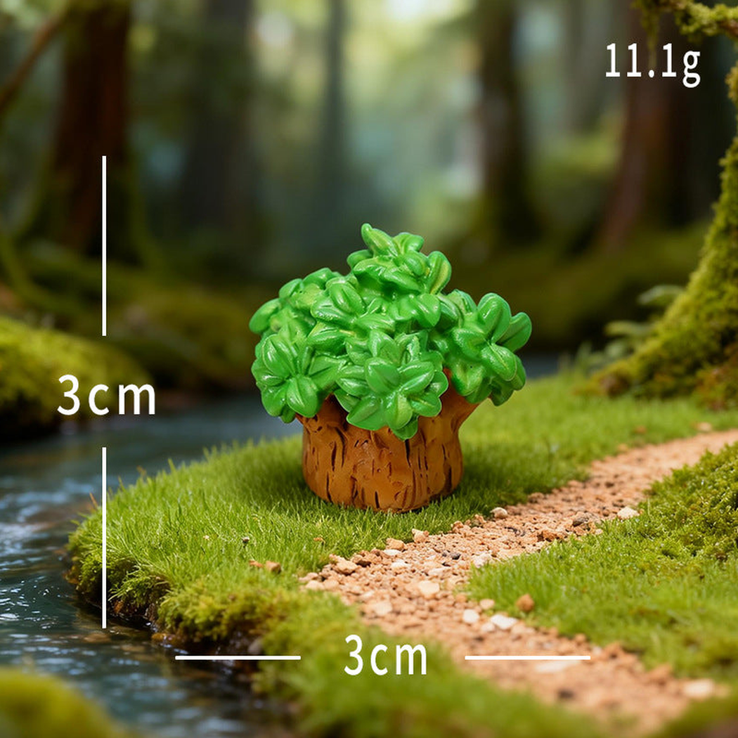 Objella - Woodland Stump Furniture Miniature Ornament