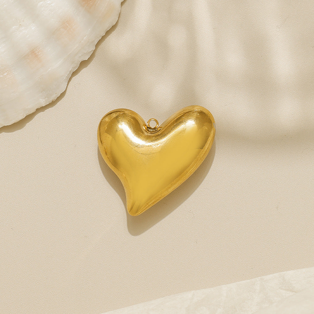 Elvane - Tortoiseshell and Puffed Shape Pendant Only