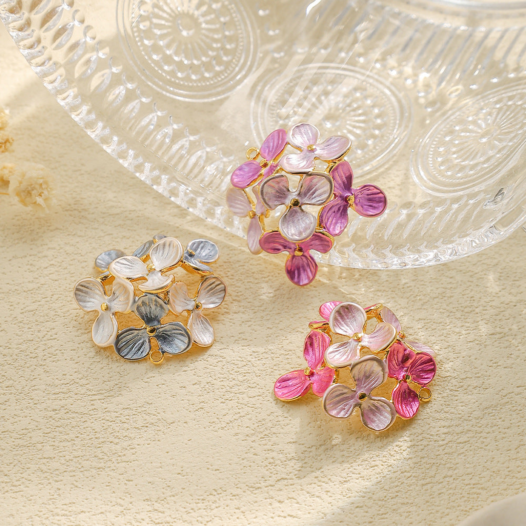 Elvane - Gradient Hydrangea Cluster Pendant Only