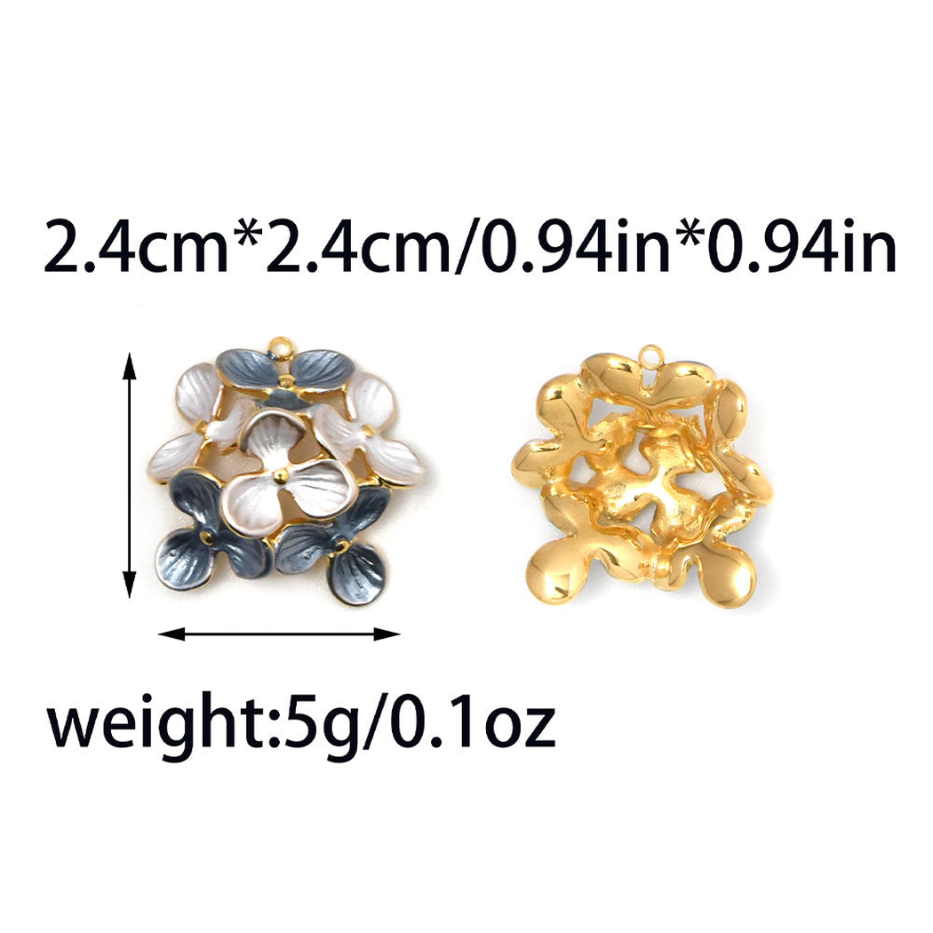 Elvane - Gradient Hydrangea Cluster Pendant Only