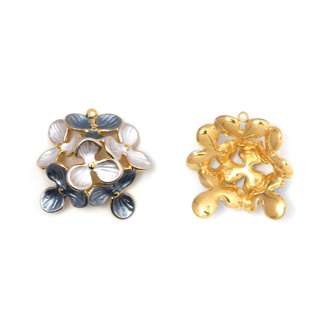 Elvane - Gradient Hydrangea Cluster Pendant Only
