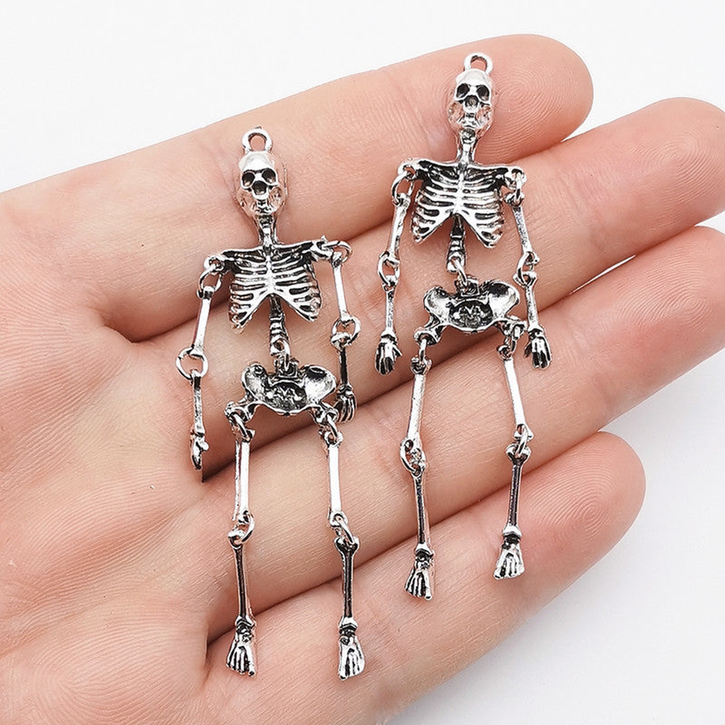 Elvane - Articulated Skeleton Tassel Pendant Only