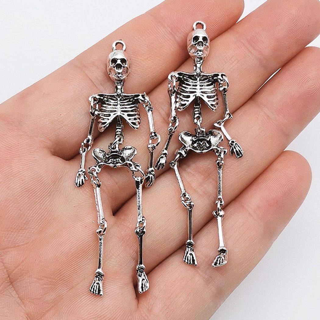 Elvane - Articulated Skeleton Tassel Pendant Only