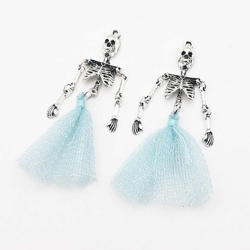 Elvane - Articulated Skeleton Tassel Pendant Only