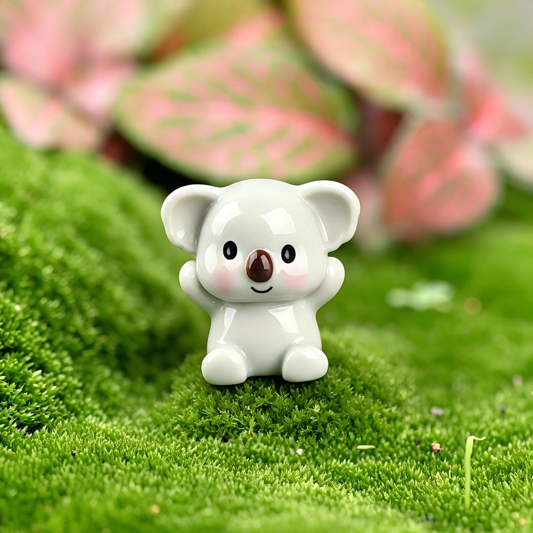 Cute koala miniature ornament, style view 04