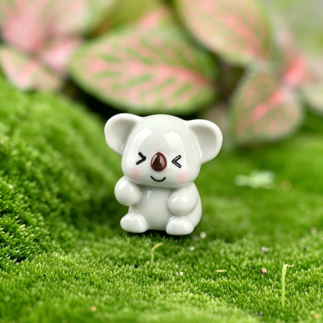Cute koala miniature ornament, style view 06