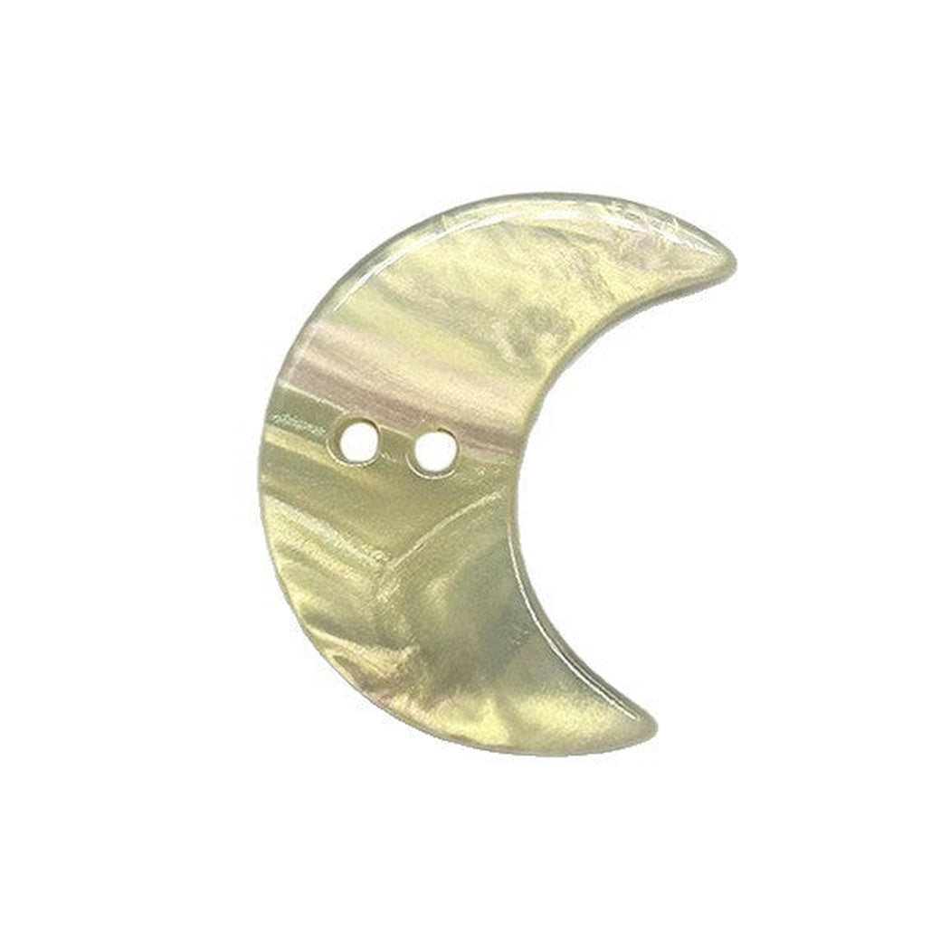 Bunli - DIY 10 Pack Crescent-Shaped Two-Hole Button