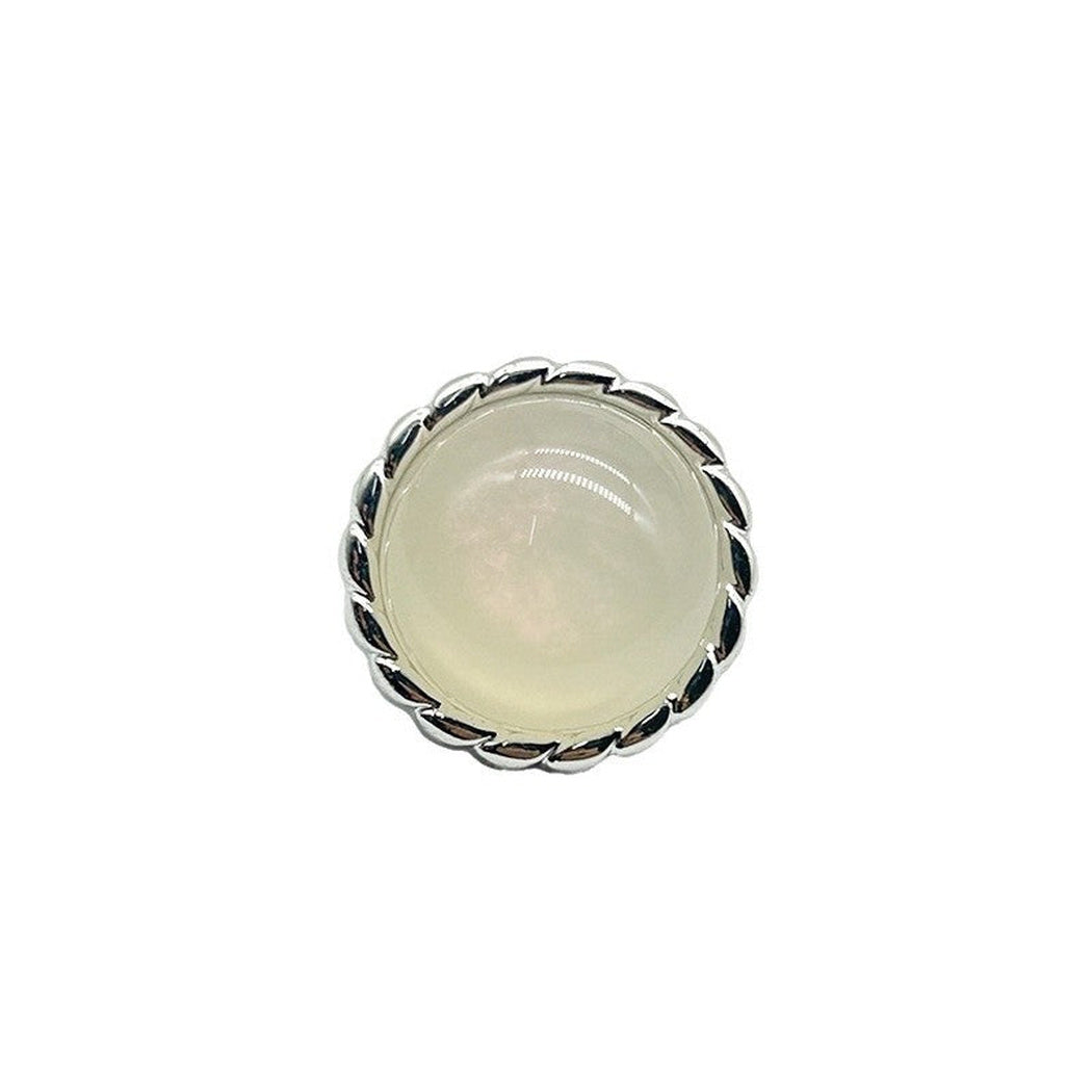 Bunli - DIY 10 Pack Domed Cabochon Rope-Edge Button