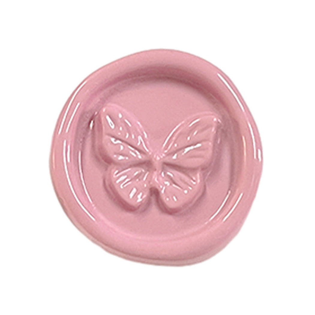 Bunli - DIY 10 Pack Butterfly-Embossed Shank Button