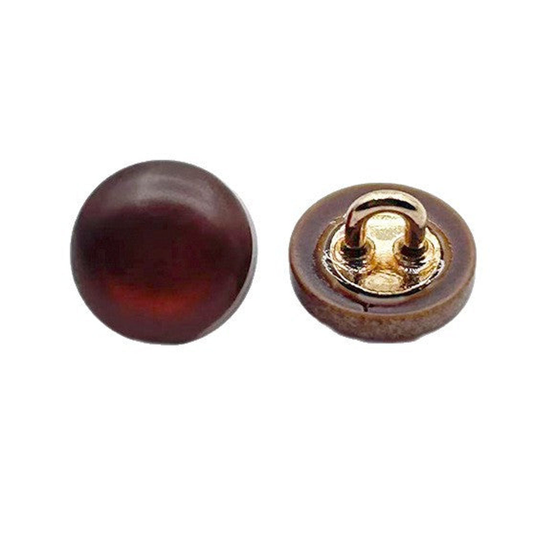 Bunli - DIY 10 Pack Domed Round Shank Button